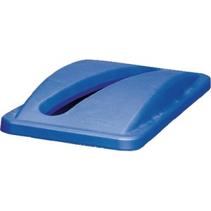ฝาโพลีเอทิลีนสีน้ำเงินสำหรับถังรีไซเคิลยางเมด 60/87 ลิตร 290 X 520 มม. - Product Image 1