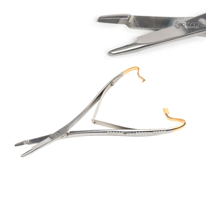 Profesional TC Tip Gold Mathieu-Olsen Aguja Soporte Pinzas Tijera 14 cm/5,5 "Instrumentos de Cirugía Veterinaria quirúrgica dental - Product Image 2