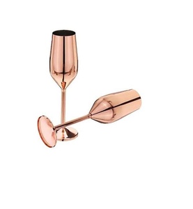 แก้วไวน์โลหะสแตนเลสเกรดอาหารเพื่อความปลอดภัยและใช้งานได้ยาวนานอุปกรณ์เสริมสำหรับบาร์แก้วทำด้วยมือ - Product Image 5