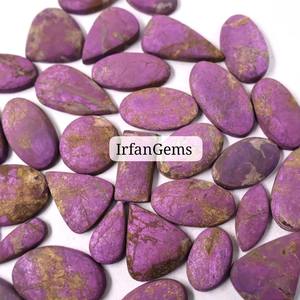 <b>Top</b> Quality Velvet Purpurite Wholesale Price Crystal Lot 100% Natural Velvet Purpurite UnPolished Mix Shape Jewelry Making Stone - Product Image 6