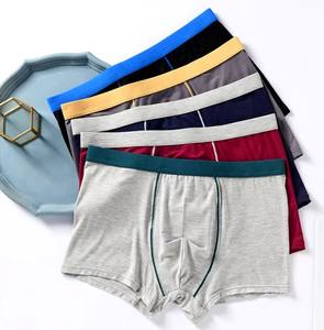 Caleçons Boxers Homme en Coton Sans Couture Écologiques de Haute Qualité, Respirants et Confortables avec Logo à la Taille – Vente Chaude en Gros - Product Image 2