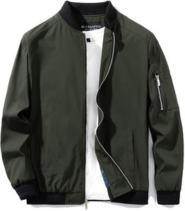 Chaqueta Bomber de Lona con Capucha para Hombre, Marca Privada, Impermeable, Resistente al Viento, Ecológica, para Uso en Exteriores en Invierno, Cómoda, al Mejor Precio - Product Image 1