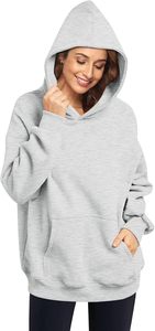 Sudaderas con capucha personalizadas para mujer, venta al por mayor, jersey de manga larga, Sudadera con capucha de lana OEM con impresión de logotipo directo de fábrica - Product Image 3