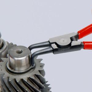 Alicates para Anillos de Retención Knipex con Cabeza Anodizada en Negro y Pulida para Anillos de Retención Externos en Ejes - Product Image 3