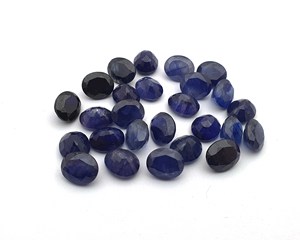 Mélange de saphir bleu naturel, Lot de pierres précieuses de coupe ovale, saphir à facettes en vrac, saphir pour la fabrication de bijoux 3x4 à 16x22mm - Product Image 4