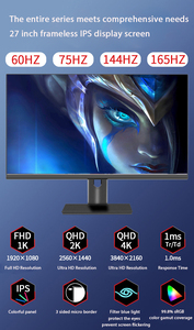 Monitor LED para Juegos de 24/27 Pulgadas, FHD 1080P, IPS/VA, 165/180 Hz, HDR, Pantalla Plana para PC, 1ms - Product Image 2