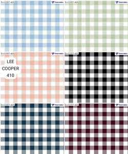 Tissu en cuivre de qualité supérieure à carreaux Lee Gingham, rayé, teint en fil, pour chemises, robes, vêtements de sport, techniques de tissage, costumes pour garçons et filles - Product Image 2