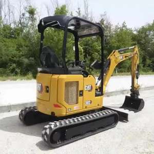 CAT original d'excavatrice de chenille de qualité 302 tonnes mini avec le seau 0.1M3 disponible en stock - Product Image 1
