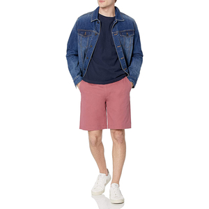 Vêtements de sport d'été pour hommes, shorts décontractés, anti-rides, teints en couleur unie, en ligne 2022, vente en gros - Product Image 1