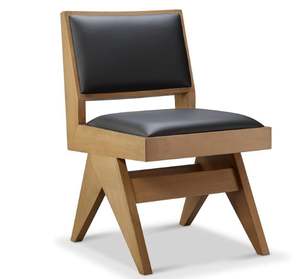 Chaise de salle à manger en bois classique du milieu du siècle moderne et de luxe Vintage Antique Royal pour maison bureau restaurant salle à manger maison bar entrepôt - Product Image 5