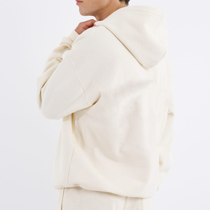 custom logo <b>men's</b> hoodies oversize pocket functional hoodies streetwear drop shoulder heavyweight cotton blank hoodies for <b>men</b> - Product Image 4