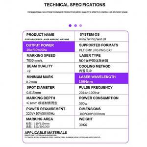 Wld เครื่องทำเครื่องหมายเลเซอร์ CO2เครื่องเข้ารหัสเลเซอร์ CO2 30W40W50W60W ที่ไม่ใช่โลหะเครื่องทำเครื่องหมายเครื่องหมายการค้าขนาดเล็ก - Product Image 3