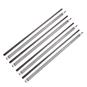 CUEELF Nouvelle arrivée Queue de billard grise en fibre de carbone 58 pouces avec joint à broche Uniloc et embout de 12,5 mm - Product Image 6