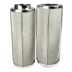 Cartouche lavable d'industrie de grillage d'acier inoxydable pour la filtration liquide - Product Image 2
