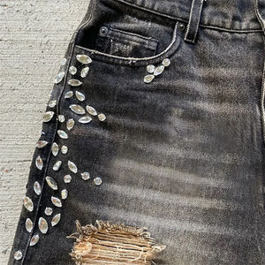 Short en jean pour hommes de haute qualité | Confortable et élégant | Fabrication OEM/ODM - Product Image 3