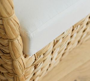 Nouvelle chaise en jacinthe d'eau tressée à la main pour la maison, idéale pour la détente dans le salon et la chambre à coucher - Product Image 5