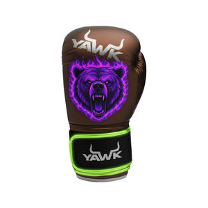 Gants de boxe personnalisables en cuir, séchage rapide, respirants, confortables, avec fermeture auto-agrippante, pour arts martiaux et boxe - Product Image 6