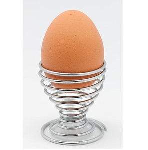 Silver Metal Iron Wire Kitchenware Accessories Spiral Breakfast <b>Egg</b> Cup Holder for Hard Boiled <b>Eggs</b> for Kitchen Use - Product Image 3