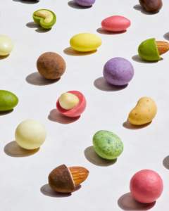 Expédition rapide, excellente qualité, chocolat drageé pur HALAL, amandes enrobées de yuzu, noix de cajou, 150 g, en-cas, bonbons, prix de gros - Product Image 4