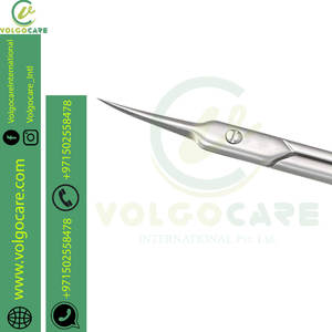 Tijeras de pelo de nariz curvadas y redondeadas de primera calidad para hombres, Juego de 2 piezas, tijeras de manicura para cutículas de uñas, Kit de tijeras para bigote de barba - Product Image 6