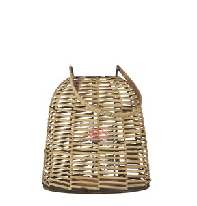 <b>Rattan</b> <b>Lantern</b> Cane and Jute Candle <b>Lantern</b> Eco-friendly <b>Rattan</b> Vintage Wedding <b>Lantern</b> Lightweight - Product Image 4