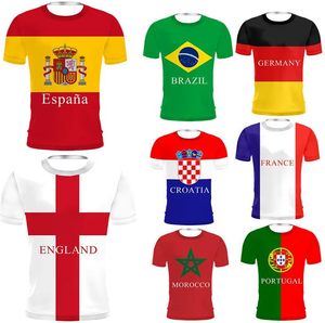 ผู้ผลิตเสื้อฟุตบอลฟุตบอลโลก 2026 แบบกำหนดเอง ชุดทีมสโมสร ผ้าโพลีเอสเตอร์ 100% ป้องกันแบคทีเรีย ระบายอากาศได้ดี แห้งเร็ว - Product Image 1