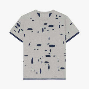 T-shirts écologiques respirants pour hommes, style streetwear, 250 g/m², 100 % coton, poids lourd, col rond uni, coupe régulière personnalisée - Product Image 6