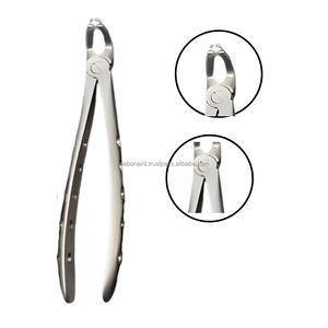 Pince à extraire les dents en acier inoxydable durable, forceps dentaire pour adultes, kit d'instruments chirurgicaux de précision manuel OEM, hôpital - Product Image 1