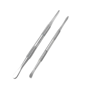 Cucchiaio da laboratorio dentale spatola doppio terminati strumenti di miscelazione medicali realizzati con acciaio inossidabile di alta qualità Ce Iso approvato