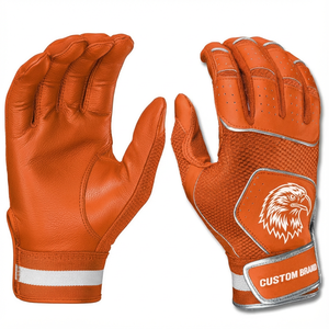 Gants de frappe de baseball en gros OEM, prix de gros, marque personnalisée, support de poignet, design confortable, qualité professionnelle, gants de frappe de softball - Product Image 2