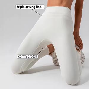Leggings de yoga taille haute sans couture, pantalon de sport extensible ultra-doux, vêtements de fitness pour femmes - Product Image 4