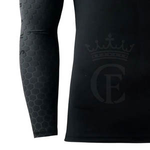 Vente en gros Meilleur prix de vente Fabricant de protection contre les éruptions cutanées personnalisé Bonne performance Imprimé Rash Guard - Product Image 5