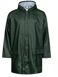 Chaqueta Impermeable Deportiva y para Exteriores de Talla Grande para Hombre, Transpirable, de PU con Cuello Alto y Tejido de Punto en la Parte Delantera - Product Image 4