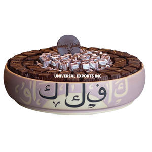 Cuenco de chocolate niquelado de alta calidad hecho a mano diseñador dulce cuenco forma redonda lujo nuevo cuenco de chocolate de lujo - Product Image 3