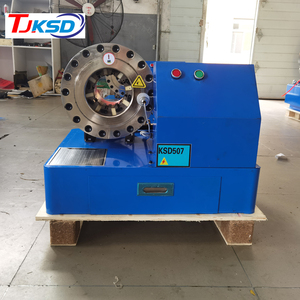 Máquina prensadora hidráulica de coche de 12V/24V para 1/4 hasta 2 con engranaje de motor de bomba-máquina de prensado de tubos y mangueras de goma - Product Image 6