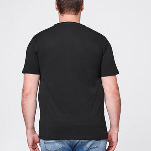 T-shirts personnalisés en gros, T-shirts grandes tailles |   T-shirts pour hommes de grande taille avec impression personnalisée de l'étiquette du col, t-shirt d'entreprise - Product Image 1