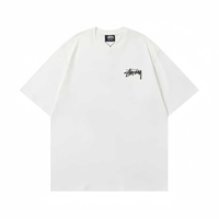 Camiseta Moderna para Hombre, de Alta Calidad, Transpirable, Ecológica, de Manga Corta, Corte Holgado, Diseño a Cuadros, 100% Algodón, Casual, Tallas Grandes