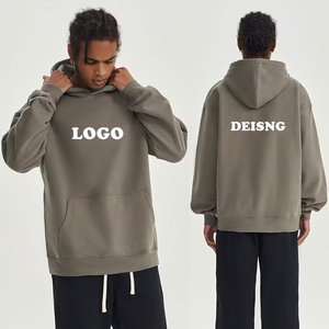 Wholesale Bulk High Quality Custom Print Eco-Friendly Breathable <b>100</b>% Spandex/<b>Polyester</b> Heavyweight Winter Oversized Streetwear - Product Image 2