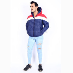 เสื้อแจ็กเก็ตขนเป็ดสำหรับผู้ชายเสื้อแจ็คเก็ตขนเป็ดแบบปรับแต่งได้ - Product Image 3