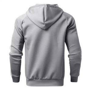 Custom Wholesales Solid Color Plain Gym Tracksuits Slim Fit Jogging Suits <b>For</b> Men Cotton Breathable Two Piece Winter Sweatsuits - Product Image 5