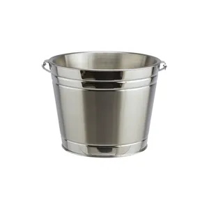 Home Decorative Ice Bucket Champagne Beverage Bin Hot Selling White Color Wedding Ice Bucket Beverage Ice Tube <b>Bar</b> Wine Bucket - Product Image 6