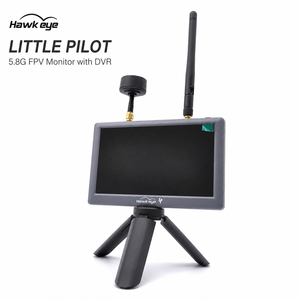 Moniteur FPV 5 pouces Hawk Eye Little Pilot 4 5 8G avec double récepteur et enregistreur DVR pour drone RC quadricoptère - Product Image 1