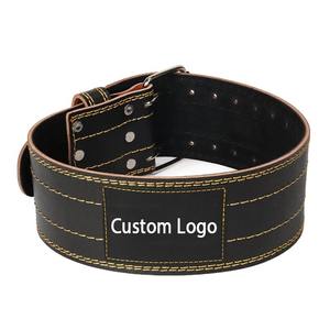 Cinturón de levantamiento de pesas de alta calidad para gimnasio, cinturón de levantamiento de pesas de cuero para Fitness - Product Image 3