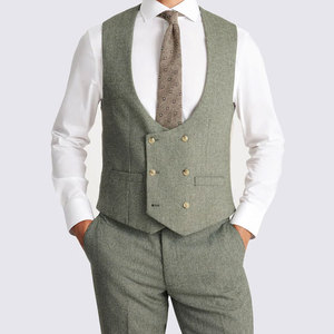 Gilets pour hommes de haute qualité, classiques, formels, assortis aux costumes, vêtements sans manches pour événements professionnels, vente en gros, fabricant - Product Image 1