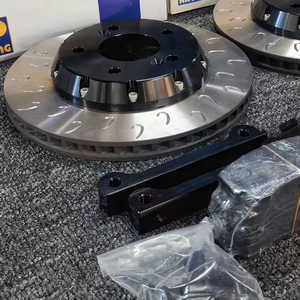 Kit de Caliper de Freno Delantero de 4 Pistones con Disco de Acero para Audi A3, <span class=keywords><strong>Honda</strong></span> <span class=keywords><strong>Civic</strong></span>, Fit, Mercedes-Benz Clase E, Toyota Rav 4, Gran Venta - Product Image 3