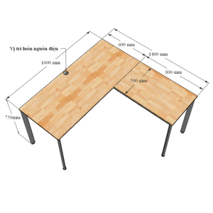 Escritorio Ejecutivo Minimalista en Forma de L con Patas Ovaladas de Hierro de Lujo (HBOV043) - Product Image 6