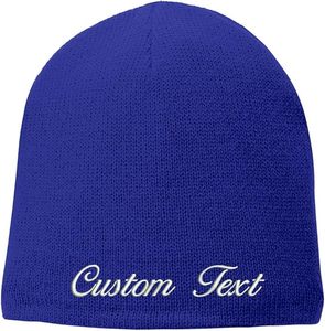 Gorros Personalizados al por Mayor con Logotipo Bordado, Gorro de Invierno con Puño Tejido, Precio de Fábrica OEM ODM - Product Image 1
