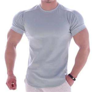 Camiseta deportiva para hombre, de manga corta Camiseta deportiva para gimnasios, camisetas ajustadas para entrenamiento de secado rápido para hombre, ropa deportiva para hombre - Product Image 1