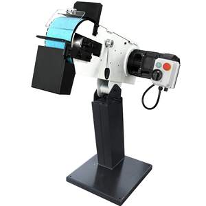 Amoladora de Banda de Doble Velocidad de 6 Pulgadas x 79 Pulgadas (69/135 pies/s) con Base de Hierro Fundido, 220V 3PH, para Lijado Industrial de Metal/Madera - Product Image 4