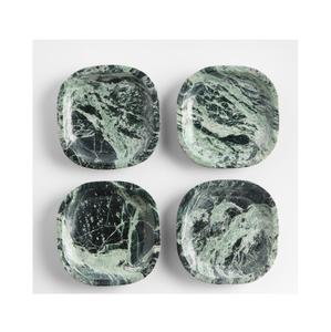 Sous-verres en marbre de qualité supérieure faits à la main accessoire de verres en pierre ronde durable élégant Table basse de salle à manger Option cadeau moderne - Product Image 2